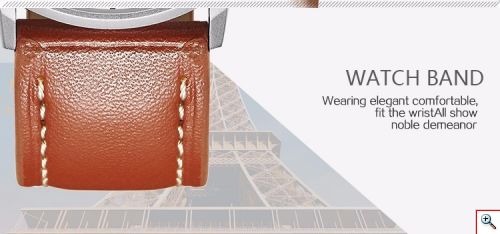 Ιδιαίτερο Ανδρικό Ρολόι Curren M8233 Brown & White