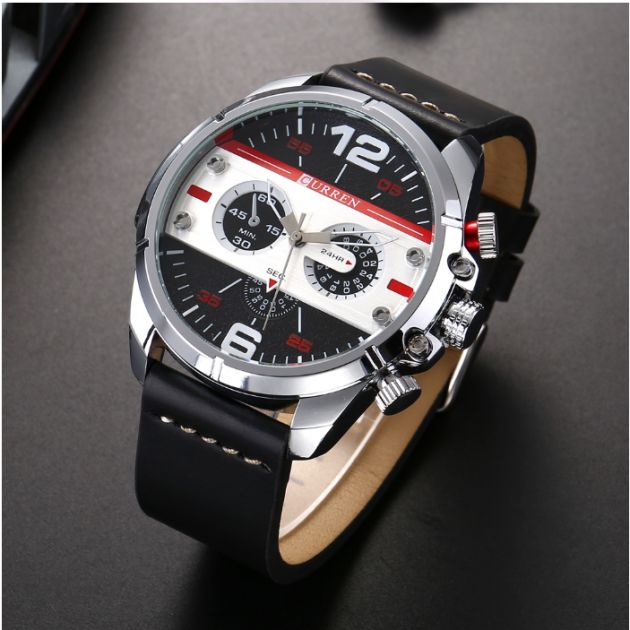 Ανδρικό Ρολόι CURREN 8259 - Fashion Decorative Sub-dial Men Quartz Watch