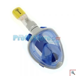 Sub Full Face Snorkel Mask Xifias 857 BLUE - Ολοπρόσωπη Μάσκα με Αναπνευστήρα και Βάση για Action Camera