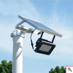 Ηλιακός Προβολέας 88 LED με Φωτοκύτταρο 10W Πάνελ - Σετ 2 Τεμαχίων IS808