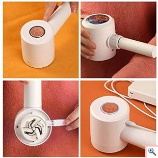 Ισχυρός USB Επαναφορτιζόμενος Αποχνουδωτής - Lint Remover