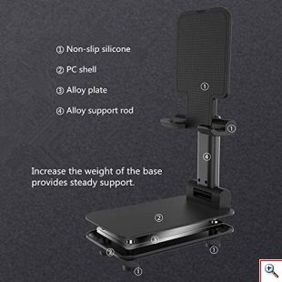 Αναδιπλούμενη Βάση Κινητού Τηλεφώνου - Tablet - Folding Desktop Phone Stand 