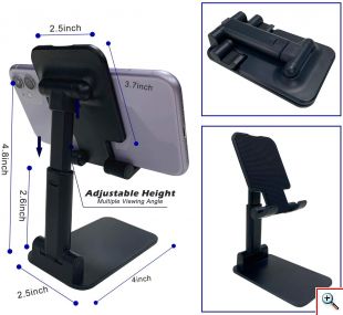 Αναδιπλούμενη Βάση Κινητού Τηλεφώνου - Tablet - Folding Desktop Phone Stand 