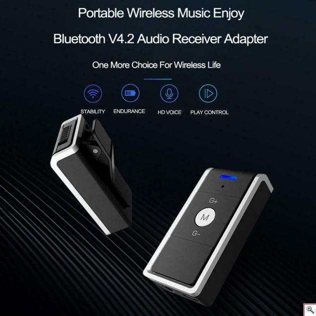 Μετατρέψτε οποιαδήποτε Συσκευή Ήχου - Ηχείο σε Ασύρματο Bluetooth Δέκτη - Wireless AUX Δέκτης Μουσικής Receiver
