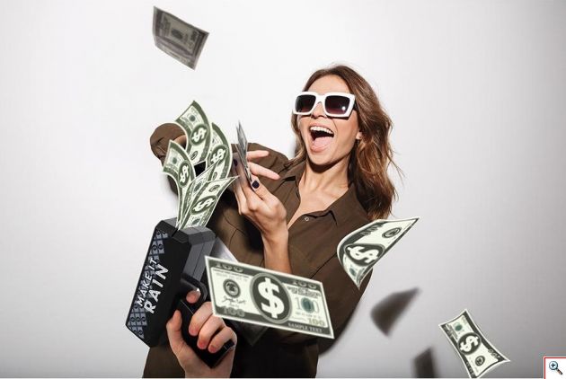 Όπλο - Πιστόλι Εκτοξευτής Χρημάτων - Money Maker Pistolet