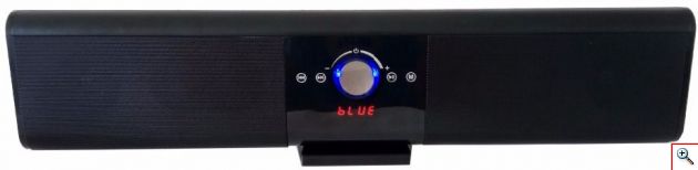 TV Soundbar Bluetooth Ηχείο - Επαναφορτιζόμενο Ηχοσύστημα Αφής USB, Micro SD, AUX, FM & Τηλεχειριστήριο - Wireless Speaker Μπάρα Τηλεόρασης MP3 Multimedia Player