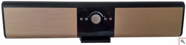 TV Soundbar Bluetooth Ηχείο - Επαναφορτιζόμενο Ηχοσύστημα Αφής USB, Micro SD, AUX, FM & Τηλεχειριστήριο - Wireless Speaker Μπάρα Τηλεόρασης MP3 Multimedia Player