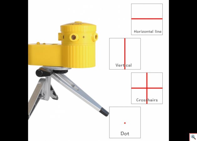 Laser Αλφάδι με Τρίποδο - Multi-function Laser Leveler