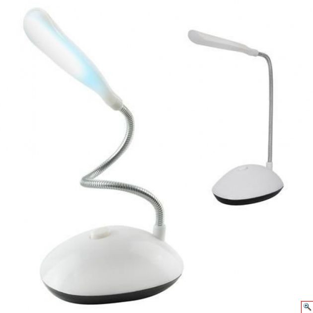 Μίνι Εύκαμπτο Φωτιστικό Γραφείου με 4 LED Υψηλής Φωτεινότητας - Fashion Wind LED Desh Light