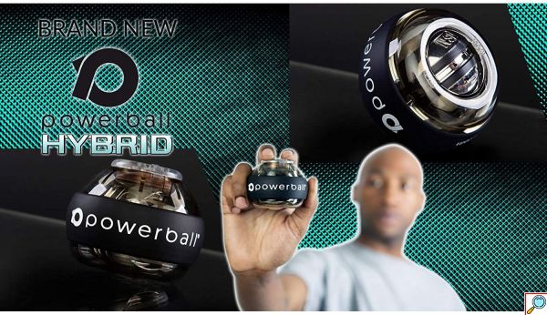 Μπάλα Ενδυνάμωσης - Εκγύμνασης Χεριού - Powerball Hybrid Autostart Pro 280Hz