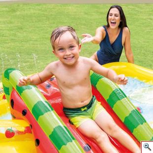 Intex® Φουσκωτή Παιδική Πισίνα - Πάρκο - Παιδότοπος Φρούτα