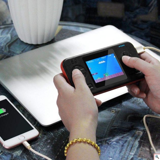 Φορητή Ρετρό Κονσόλα με 416 Παιχνίδια σε Στυλ Gameboy