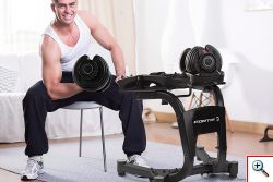 Ρυθμιζόμενος Αλτήρας με βάρη 24kg - Adjustable SmartBell Fitness Equipment Κόκκινο/Μαύρο GL-55458