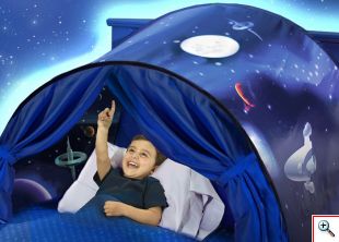 Παιδική Σκηνή Κρεβατιού με Πλανήτες και Γαλαξία - Pop Up Dream Tents Space Adventure