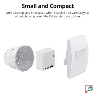 SONOFF Mini Έξυπνος Ενδιάμεσος Διακόπτης WiFi για Διαχείριση & Μετατροπή Απλών Συσκευών σε Smart