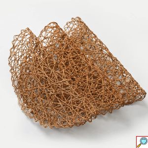 Σετ 4x Βαμβακερό Σουπλά σε Σχέδιο Δίχτυ 38cm