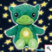 Starry Teddy Προτζέκτορας Αστεριών, Λούτρινο Αρκουδάκι & Νυχτερινό Φωτιστικό LED Νανουρίσματος - Huggable Night Light