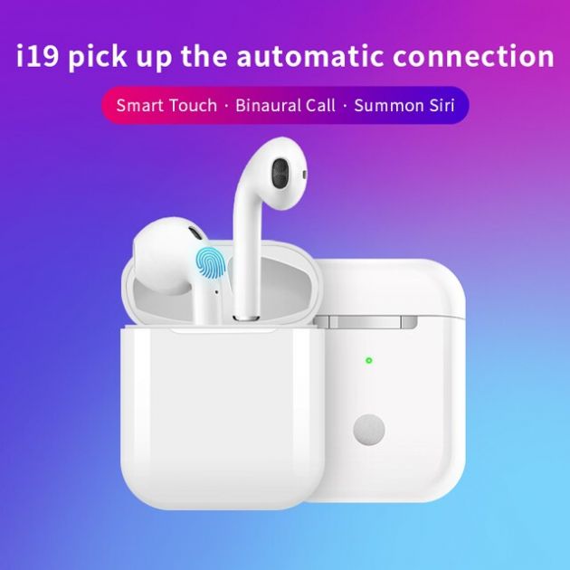 Ασύρματα Ακουστικά Bluetooth Smart Touch - TWS I19 Earphones
