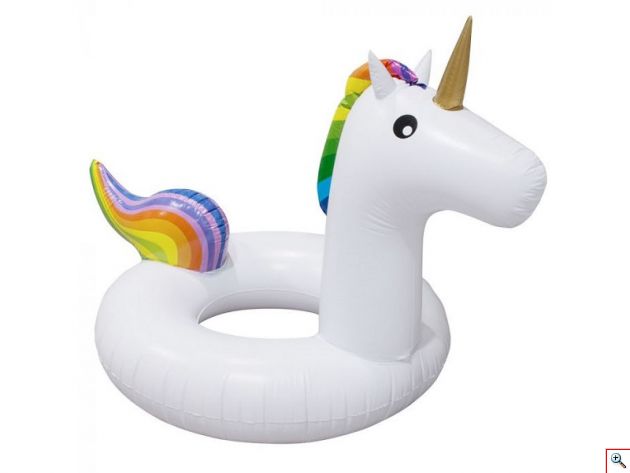 Φουσκωτό Σωσίβιο Μονόκερος 90cm - Inflatable Unicorn 