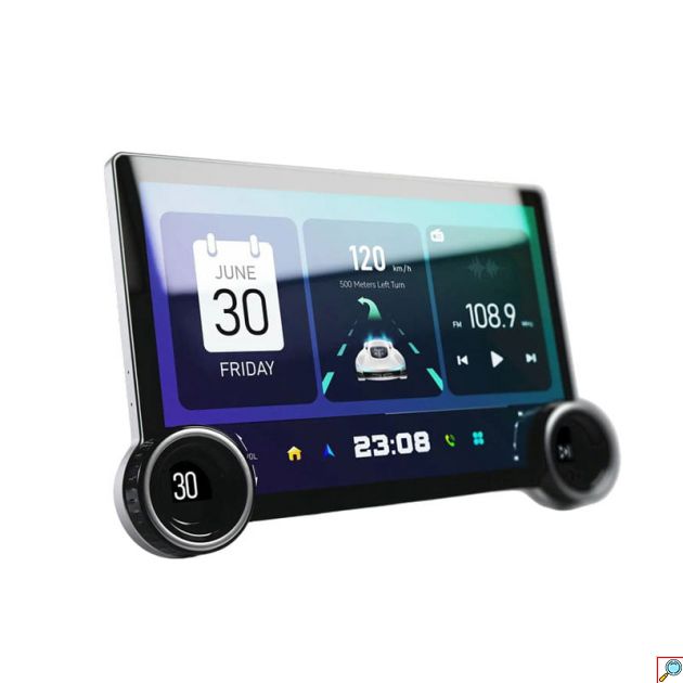 Οθόνη Αφής Αυτοκινήτου Monitor 10.1 με Διπλό Κουμπί 4+64G AHD A100 Android, iOS - Carplay Operating System