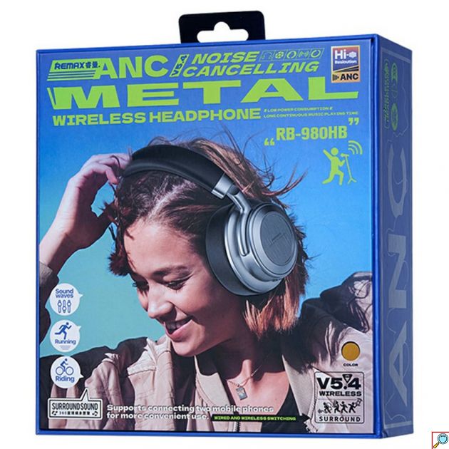 Ασύρματα Ακουστικά Bluetooth Over-Ear με Αυτονομία 70 Ώρες και Τεχνολογία Noise Cancelling - Remax