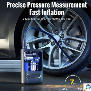 Φορητό Κομπρεσέρ Αέρα Μπαταρίας 150PSI με Οθόνη LCD 