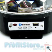 Bluetooth LED Effect Φωτορυθμικό DJ Crystal Ball με USB Mp3 Player & τηλεχειρισμό