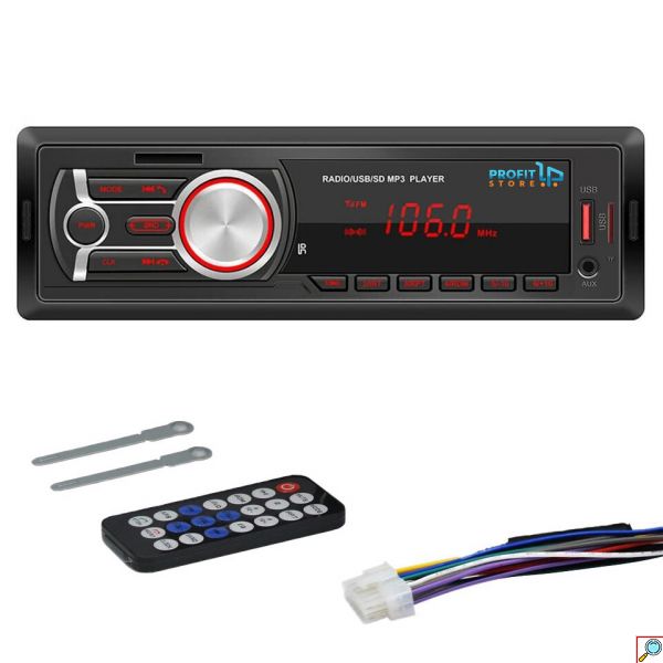 Mp3 Player Αυτοκινήτου 1DIN με Bluetooth USB,SD,AUX FM Radio & Τηλεχειριστήριο Fony 6784BT 