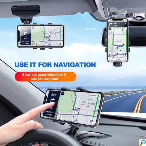 Ρυθμιζόμενη Σταθερή Βάση Κινητού MOXOM για Αυτοκίνητο 