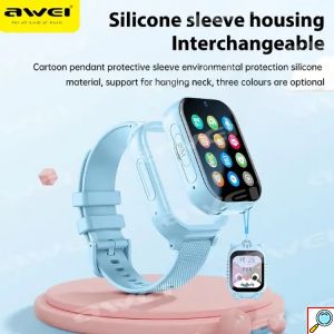 Αδιάβροχο Παιδικό Smartwatch 4G με Εντοπισμό GPS LBS και Βιντεοκλήσεις - Awei Αδιάβροχο Παιδικό Smartwatch 4G με Εντοπισμό GPS LBS και Βιντεοκλήσεις - Awei