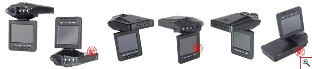 Καταγραφικό HD DVR Κάμερα Αυτοκινήτου με Οθόνη 2,5'' & Νυχτερινή Λήψη