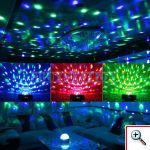 LED Effect Φωτορυθμικό DJ Disco Party Crystal Ball - DMX XL12 Pro