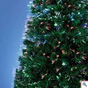 Εντυπωσιακό Μεγάλο 210εκ Φωτιζόμενο Χριστουγεννιάτικο Δέντρο Οπτικής ίνας αυτοφωτιζόμενο με ενσωματωμενα λαμπακια rgb πολυχρωμο