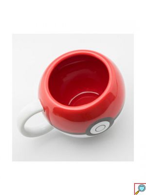 Κούπα Pokemon - 3D Pokeball Κεραμική Κόκκινη 300ml