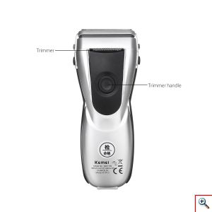 Επαναφορτιζόμενη Ξυριστική Μηχανή KEMEI - Professional Rechargeable Shaver KM-1730