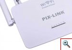 Ασύρματο WiFi N Router/Repeater 300Mbps Pix-Link LV-WR08
