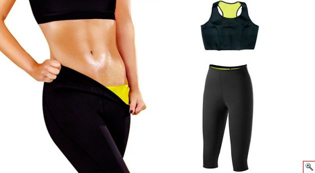 Μακρύ Κολάν & Top Lastex Body Shapers για Εφίδρωση & Αδυνάτισμα