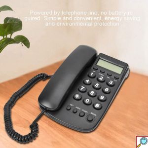 Ενσύρματο Σταθερό Τηλέφωνο με Οθόνη, Ανοιχτή Ακρόαση & Ιστορικό Κλήσεων - Pashaphone