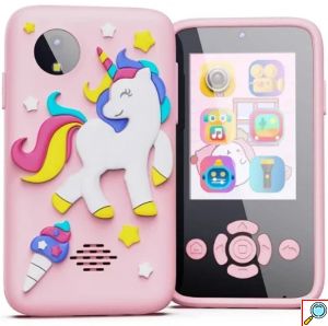 Παιδικό Smartphone με Κάμερα, Παιχνίδια & Μουσική - Ροζ Unicorn