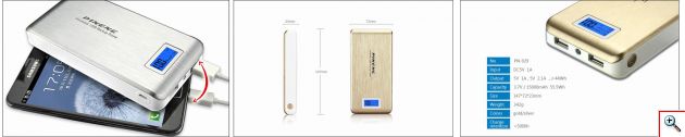 Heavy Duty Power Bank 15.000mAh - 55,5Wh - 2,1A - Μπαταρία Φορτιστής Υψηλής Ισχύος iPower-15217