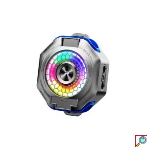 Μαγνητικό Ανεμιστηράκι Ψύξης Κινητού Remax με RGB, Μπαταρία 1800mAh και MagSafe