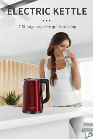 Ηλεκτρικός Βραστήρας 1500W 2,5 Λίτρα - SOKANY