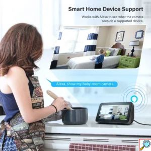 3MP APP Κάμερα Ασφαλείας 2K Night Outdoor WiFi Vision Smart CCTV