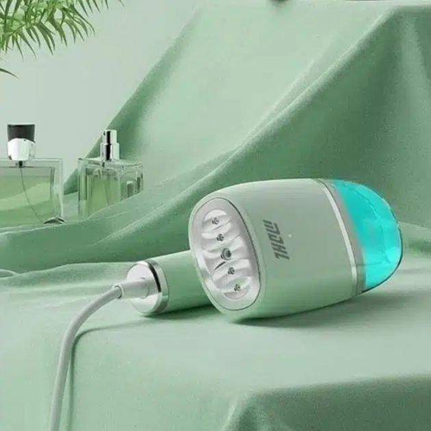 Μίνι Σίδερο Ταξιδιού σε Πράσινο Χρώμα 1000W Με Δοχείο 100ml 18x17cm MDHL