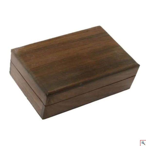 Ξύλινο Κουτί για Τράπουλα Ταρώ 15x10x4cm