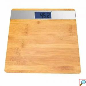 Ψηφιακή Ζυγαριά από Bamboo έως 180kg Hoomei Καφέ