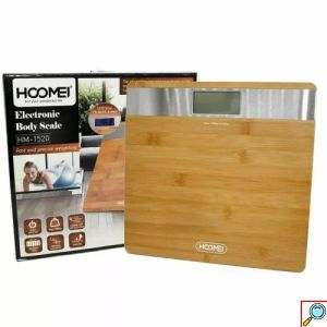 Ψηφιακή Ζυγαριά από Bamboo έως 180kg Hoomei Καφέ