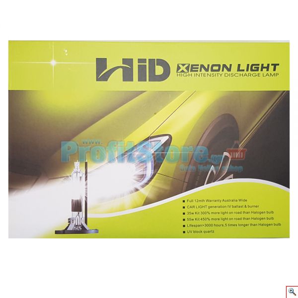 Φώτα XENON Η4-3 FULL Can Bus 55W 8 - Πλήρες Kit ΧΕΝΟΝ H.I.D. 6000K