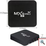 Μετατροπέας SmartTV Mini Android 10.0 TV Box 4K Ultra HD 5G WiFi 16GB SD / USB Quad Core 2GB RAM - A106