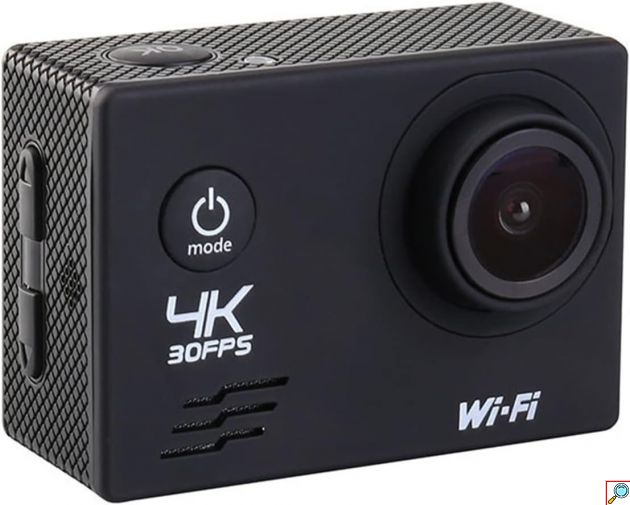 Action Camera 4K με WiFi - Ευρυγώνιος Φακός 170° και Αδιάβροχη Θήκη - Οθόνη 2